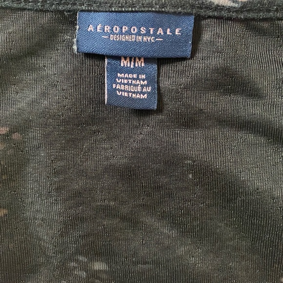 Aeropostale Floral Mini Dress with Lace Back Size Medium - Picture 5 of 8